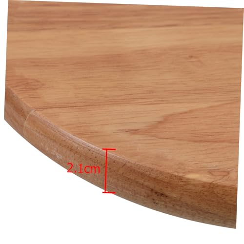Asiento de reemplazo de madera redondo para taburete de bar 8