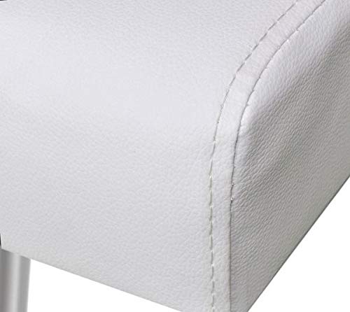 Bagno Italia Sofà divano letto bianco o nero 167 cm per soggiorno moderno ecopelle modello Jenny I