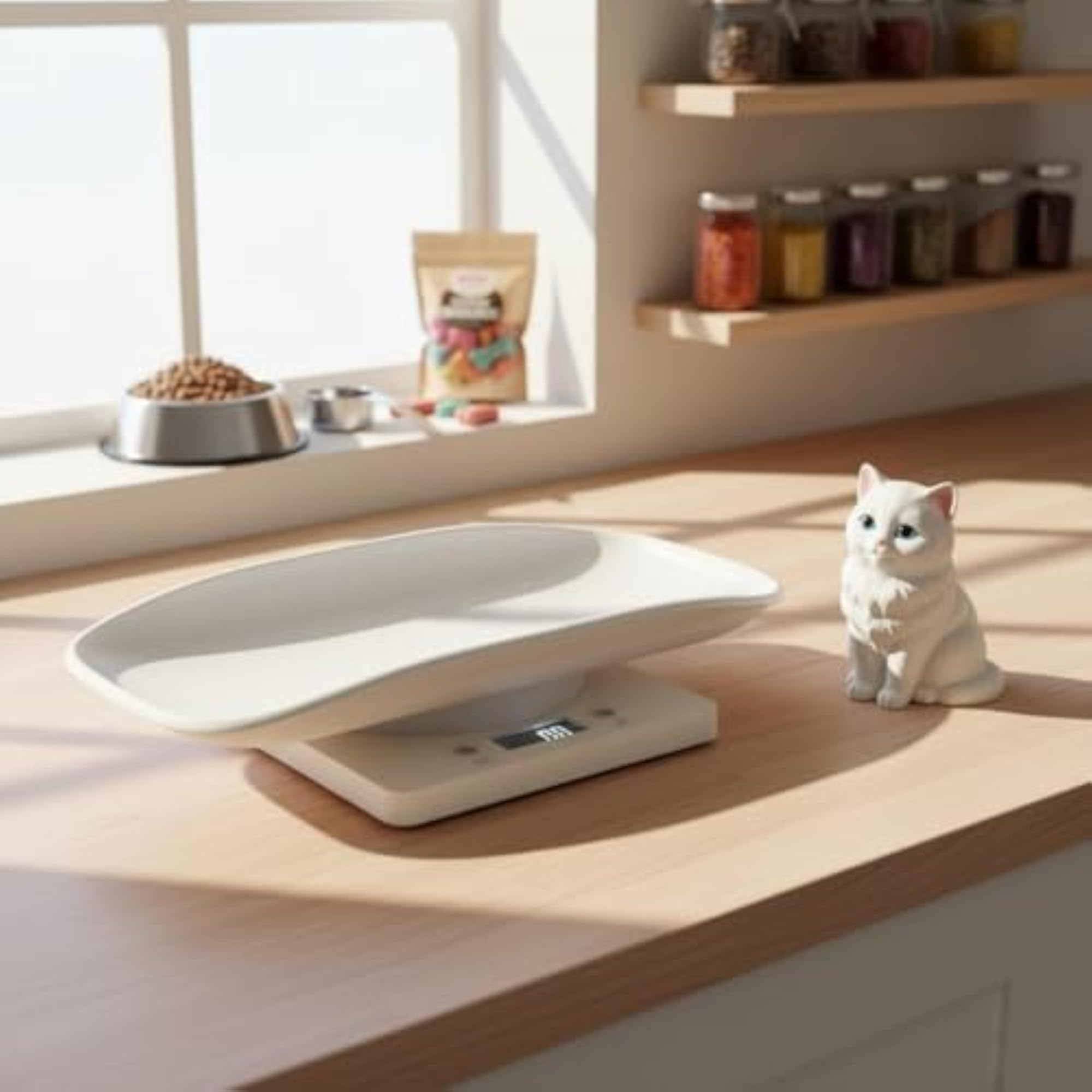 Digital Pet Weight Scale with Unit Conversion