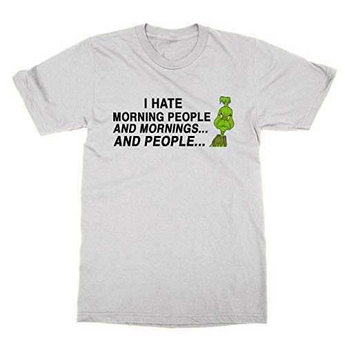 T-shirt I Hate Morning People idéal pour éviter les collègues au bureau