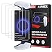 Produktbild MoKo Displayschutzfolie Kompatibel mit Playstation Portal Remote Player, 4 Stück 9H Härte Kratzfeste Gehärtete Glasfolie, PS5 Portal Schutzfolie, Blasenfrei, Anti-Fingerabdruck