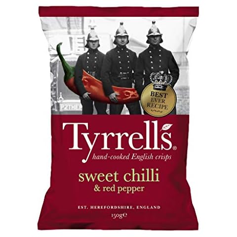 Tyrrells Sweet Chilli and Red Pepper Crisps Cover