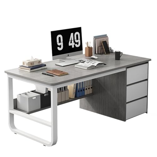 �@�l�l���� �В��f�X�N �В��� �����f�X�N �L�X�Ƃ����f�X�N�g�b�v �����o���t�����[�L���r�l�b�g�����E �G�O�[�N�e�B�u�f�X�N ��c�p�e�[�u�� U���^�|�r�t���[���N���X�v���[�g�⋭ ���萫�Ƒϋv���� (160x60x74cm,�O���[���������z���C�g)