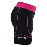 Zoot Sports Women's Performance Tri 8-inch Short (Black/Beet, X-Small)