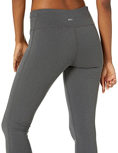 Amazon Essentials Women's Studio Sculpt Mid-Rise Capri Yoga Legging, Charcoal Heather, Medium - Image 4