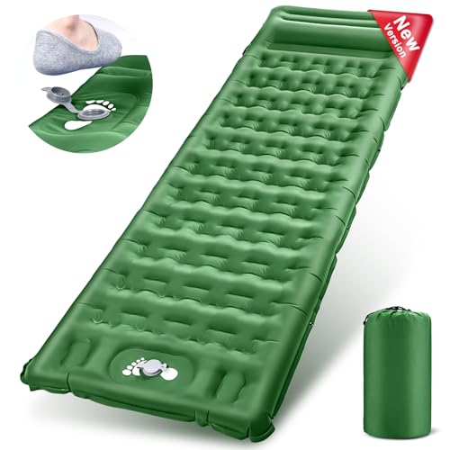 Wholede Materasso Gonfiabile Singolo Verde
