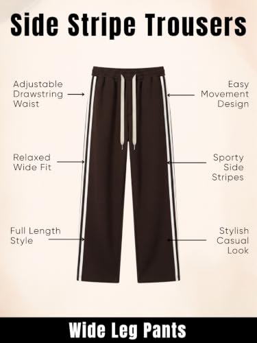 Image of GRECIILOOKS Men's Loose Mid Rise Casual Trousers Pants | Regular | Sports Stylish Track Pant | Sweatpants (Available in Plus Size)