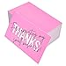 RXBC2011 Thank You Cards for Supporting Small Business 2x3.5 Inches Pack of 100 Pink
