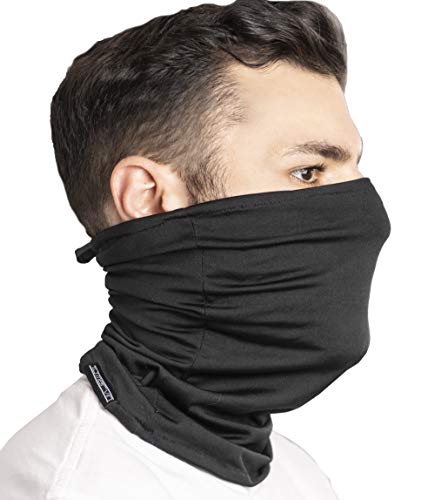 TJ MARVIN A01 EASY - Collar con diadema de microforro polar, color negro Cover