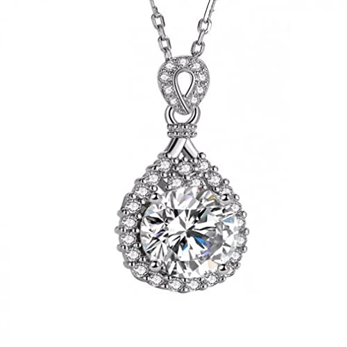 Collier pendentif incrusté idée cadeau anniversaire pour femme