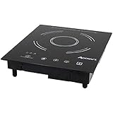 Adcraft IND-D120V Drop-in Induction Range Cooker, 120v, Black