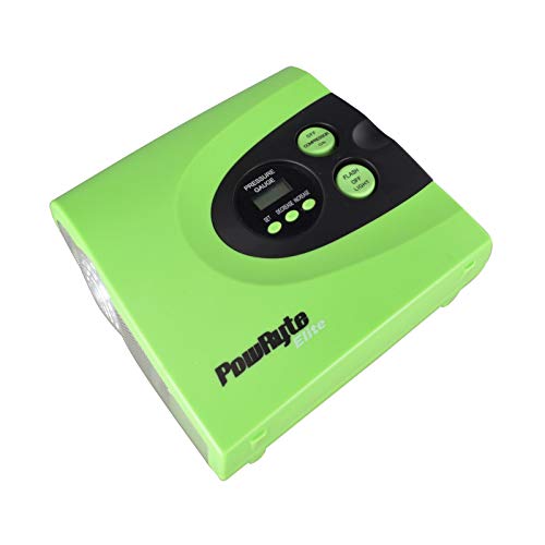 PowRyte Portable Air Compressor Pump,150 PSI Tire Pump,12V DC Car Tire Inflator