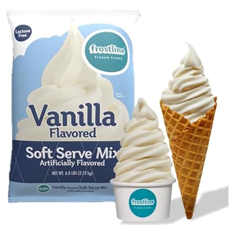 Frostline Vanilla Soft Serve Ice Cream Mix Cover