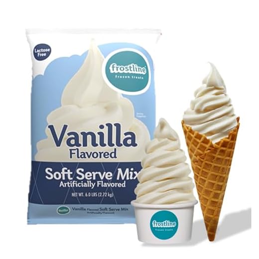 Frostline Vanilla Soft Serve Ice Cream Mix