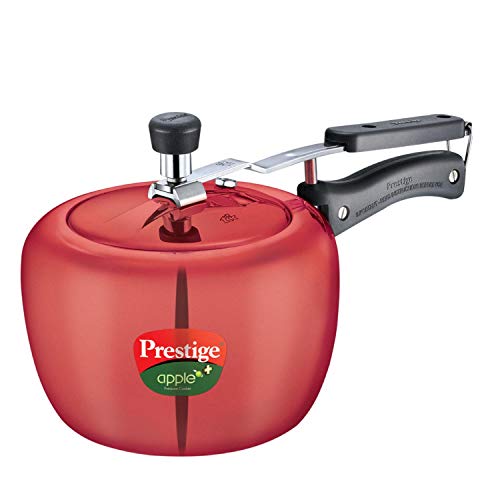 Prestige Apple Plus Aluminium Pressure Cooker, 3 Litres
