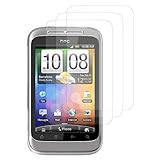 VCOMP® Lot Pack 3 Films de Protection d'écran Clear Transparent pour HTC Wildfire S G13/ PG76110 VCOMP® Lot Pack 3 Films de Protection d'écran Clear Transparent pour HTC Wildfire S G13/ PG76110