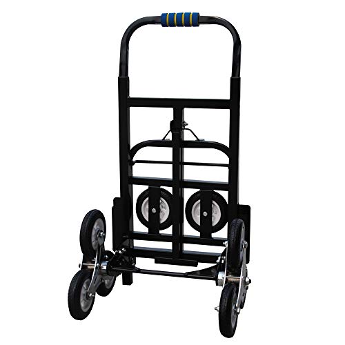 Carretilla plegable para escaleras 420lbs con 6 ruedas miniatura 3