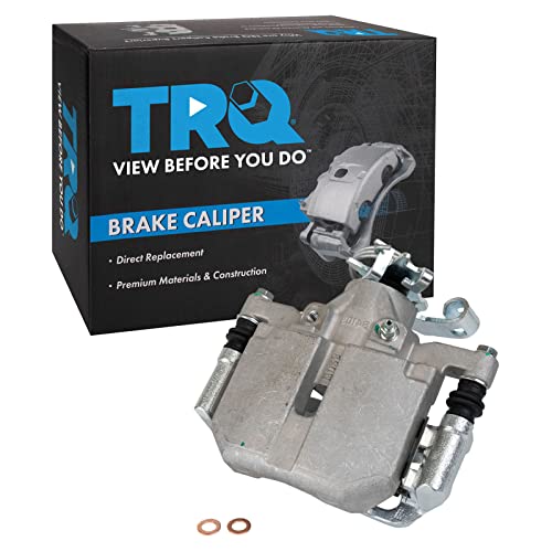 Image of TRQ Rear Right Brake Caliper w /Bracket Passenger Side | For 2006-2011 Buick Lucerne Cadillac DTS