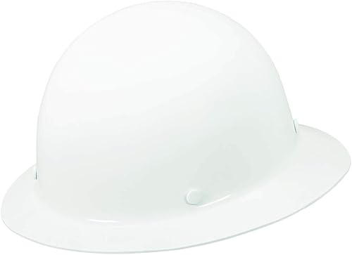 Vista 15 de MSA Skullgard - Casco duro de ala completa con suspensión, tapa sin ranuras, hecho de resina fenólica, cargas de calor radiante de hasta 350 F