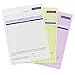 Contractor Invoice Book, 3 Part Carbonless Forms, Work Order Estimate Book with Carbon Copies, Invoice Receipt Book for Small Business, 8 x11 in,50 Sets