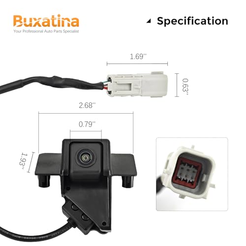 Image of 22913932 Parking Assist Backup Camera for Cadillac Escalade (ESV) 2009-2014, for Chevy Tahoe Suburban 1500 2500, for GMC Yukon (XL 1500 2500) Rear Camera 22790290 19211811 22762723