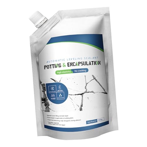 Riempitore per crepe di cemento, altamente elastico, tetto, marciapiede, terrazzo, sigillante autolivellante per riparare lastre di cemento, adesivo impermeabile per fughe, autolivellante