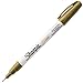 Sharpie Oil-Based Art Paint Markers, Extra Fine Point, Gold Ink, Pack of 6