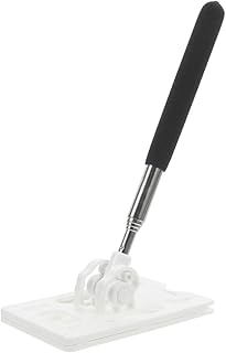 Soporte Telescópico Multifuncional para Tarjeta de Aparcamiento Varilla Extensible Blanca Herramienta para Control de Pe...