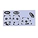 N-K Autocollant en forme de panda - Pour la maison, le salon, la chambre à coucher - Solide - Qualité supérieure.
