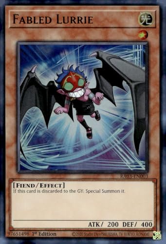 Fabled Lurrie (UR) - RA03-EN003 - Ultra Rare - 1st Edition