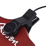 Bnineteenteam Clip On Pickup Microphone Vocal Pickup Compatible with Tuner Instruments