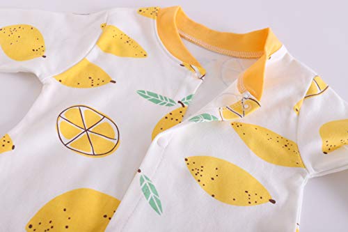 Newborn Infant Baby Boys Girls Bodysuit Jumpsuits with Button Long Sleeve Cotton Rompers Overall3