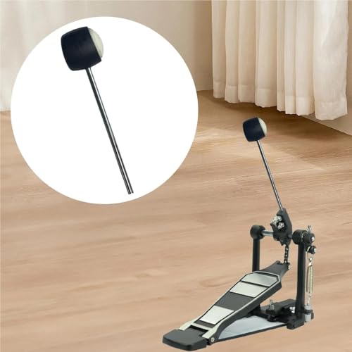 Juego de 4 mazos de felpa para pedal de bombo miniatura 4