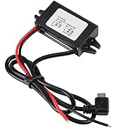 Haofy Car Power Converter DC-DC 12V to 5V 3A Micro USB Converter Voltage Regulator Waterproof Pow...