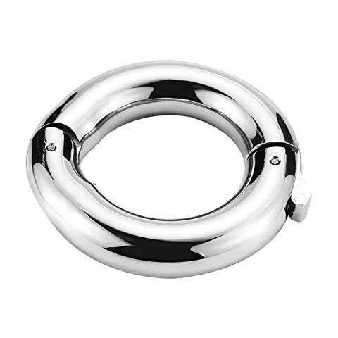 Ruimada Fünf Größen Von Verstellbaren Metall P-Ê-ň-Ï-s Ring Verzögerung Sperre Dünnen Ring Cǒck Ring Für Erwachsene Sex-Produkte T-Shirt(L) Cover