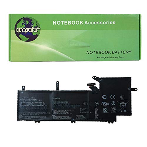 Batería para ASUS C31N1704 ZenBook Flip 15 UX561UD recambio con ratón gris