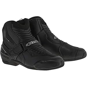 Alpinestars SMX-1 R Schwarz Motorradstiefel Herren