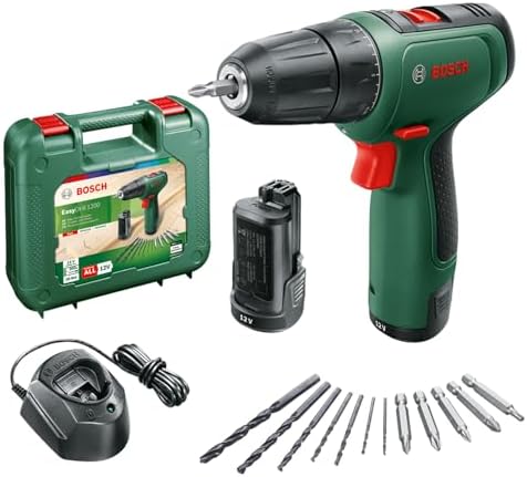 Bild 13 - Bosch Akkuschrauber EasyDrill 1200 (2.0 Ah Akku, 12-Volt-System, Bohr- und Schraubendreher-Sets, im Softbag) - Amazon Edition