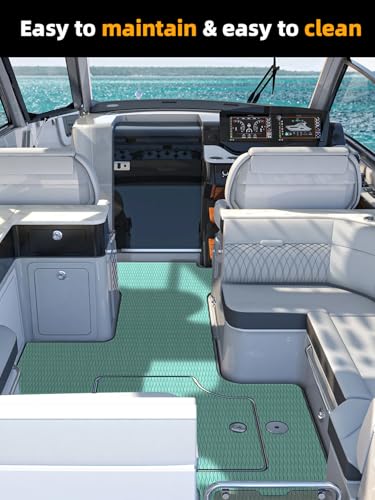 Revêtement de sol de bateau mousse EVA FOCEAN camouflage vert