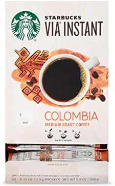 Starbucks VIA Ready Brew Colombia Coffee, 50-Count