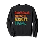 Photo Gallery awesome since august 1964 birth of birthday idea anniversary felpa Photo Gallery awesome since august 1964 birth of birthday idea anniversary felpa
