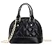 U Scinan Patent Leather Top Handle Tote Bag Mini Zip Around Dome Shoulder Bag Shell Shape Cross Body Handbag Purse Satchel