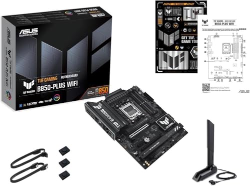 Image of MICRO CENTER AMD Ryzen 7 9800X3D CPU Processor with ASUS TUF Gaming B850-PLUS WiFi AM5 ATX Motherboard (DDR5, PCIe 5.0, 3X M.2, Wi-Fi 7, USB 20Gbps Type-C)