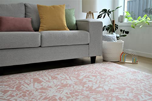 Cushmat Soft Stylish Reversible Foam Floor Mat – Baby Play Mat |Play Mat For Toddlers | Kids Play Mat | Exercise Yoga Mat | Non-Toxic, Waterproof, Durable, Easy-To-Clean | Large Teal – Pink #TOP7
