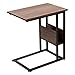 Produktbild WOLTU Beistelltisch Kaffeetisch Couchtisch Sofatisch Nachttisch Betttisch Laptoptisch, Gestell aus Metall, Tischpltte aus Holzspanplatte, 55x36x59,5cm(BxTxH), Dunkelbuche TS79dc