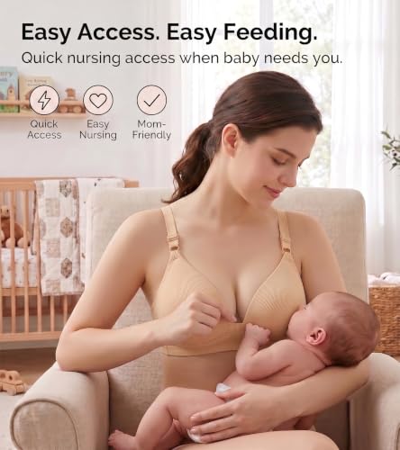 Image of DClub Nursing Maternity Bra Women's Seamless Lace Bras Wireless Breastfeeding Bra Breathable Bralette Pregnant Bras