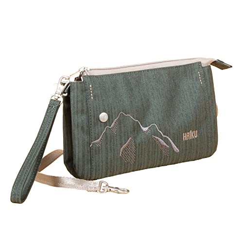 HAIKU Women's Small Stride Crossbody RFID Blocking Wristlet Wallet2