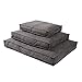 JAMAXX Premium Hundekissen Orthopädisch Weich Memory Foam, Waschbar, Nässeschutz Wasserabweisend - Dicke Füllung Visco Elastisch, Flauschig Samtartiger Stoff, Hundebett PDB1001