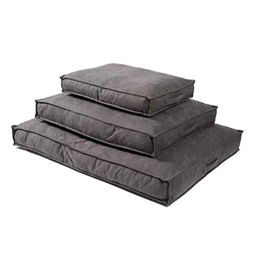JAMAXX Premium Hundekissen Orthopädisch Weich Memory Foam, Waschbar, Nässeschutz Wasserabweisend - Dicke Füllung Visco Elastisch, Flauschig Samtartiger Stoff, Hundebett PDB1001