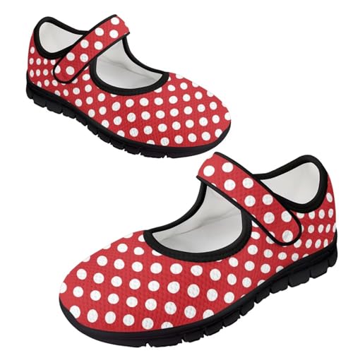 JoyLamoria House Art Geometric Pattern Womens Shoes Non Slip Strap Adjustable Y2K Ballet Working Travel